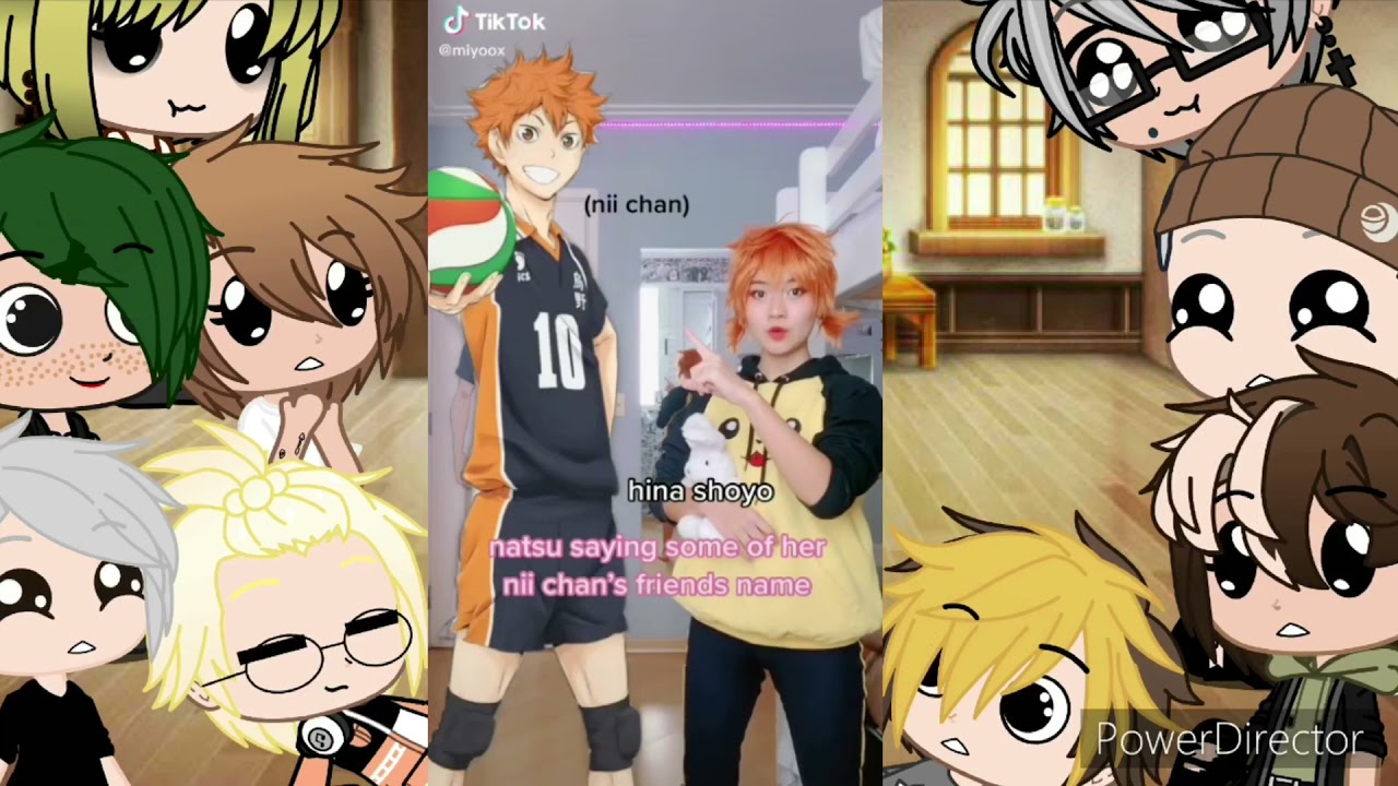 Haikyuu teams reacts to natsu(siblings goals)[Original]~Read the description~6K special❤️ part 1