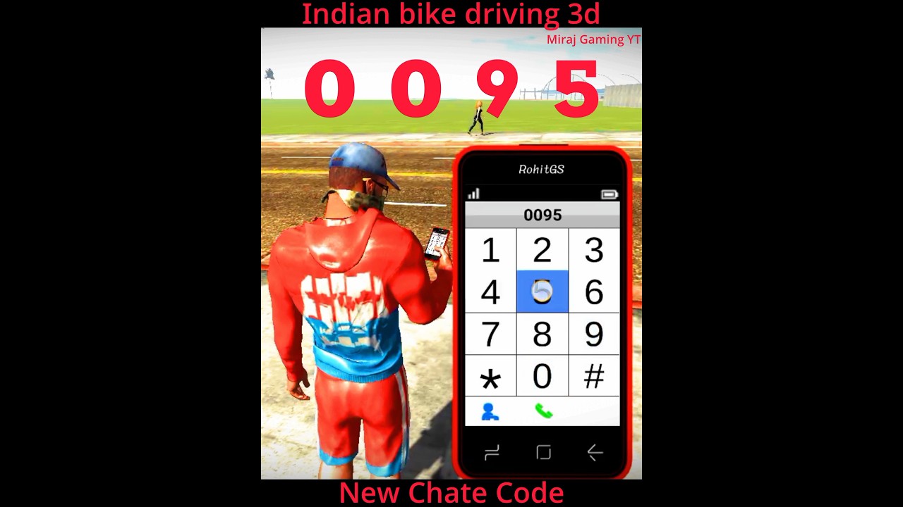 indian bike driving 3d।। new chate code 0095🤑 #indianbikesdriving3d #shorts #short #gaming