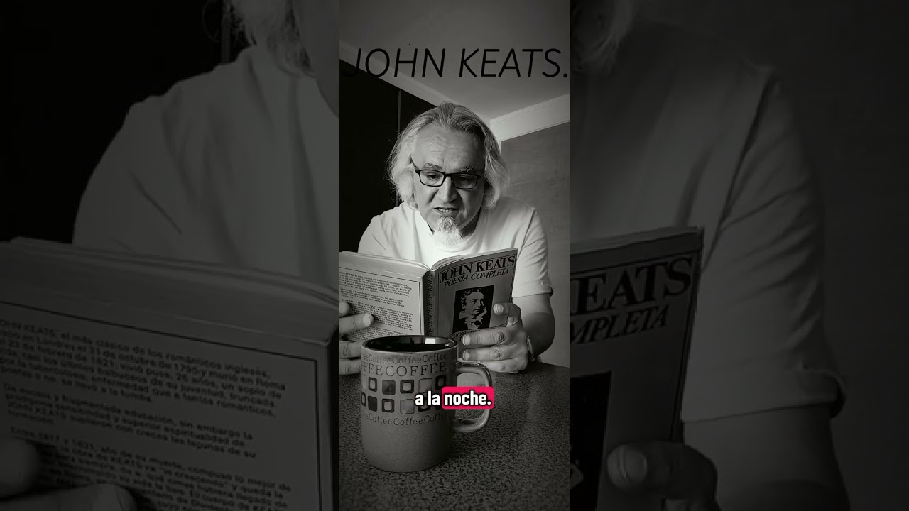 #poesia #poetasdelmundo #poesiaenvozalta #libros #literatura #johnkeats #keats 