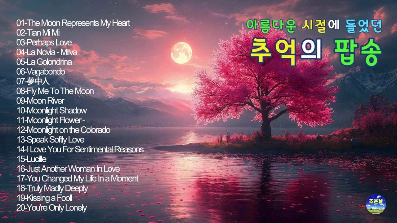 아름다운 시절에 들었던 추억의 팝송 39 🎼 #7080팝송 #올드팝송 #한국인이좋아하는팝송