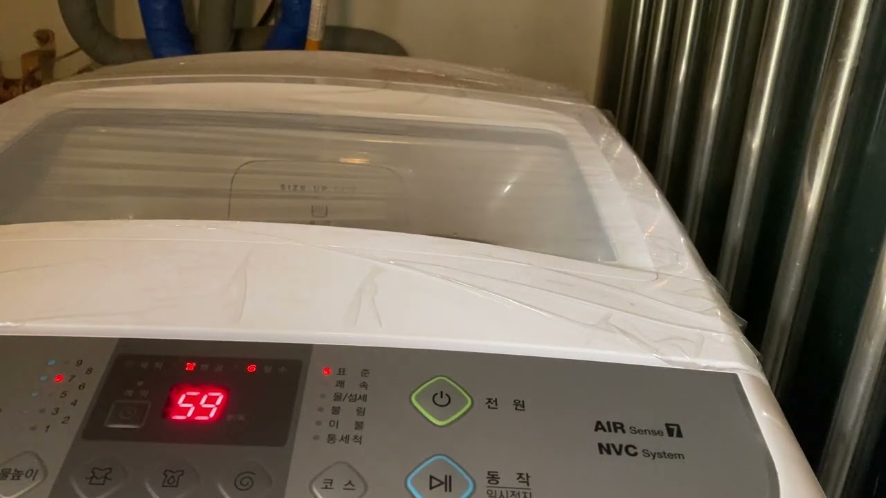 |ASMR| 백색소음, 세탁기 세탁소리 1시간 Laundry sound 1hour