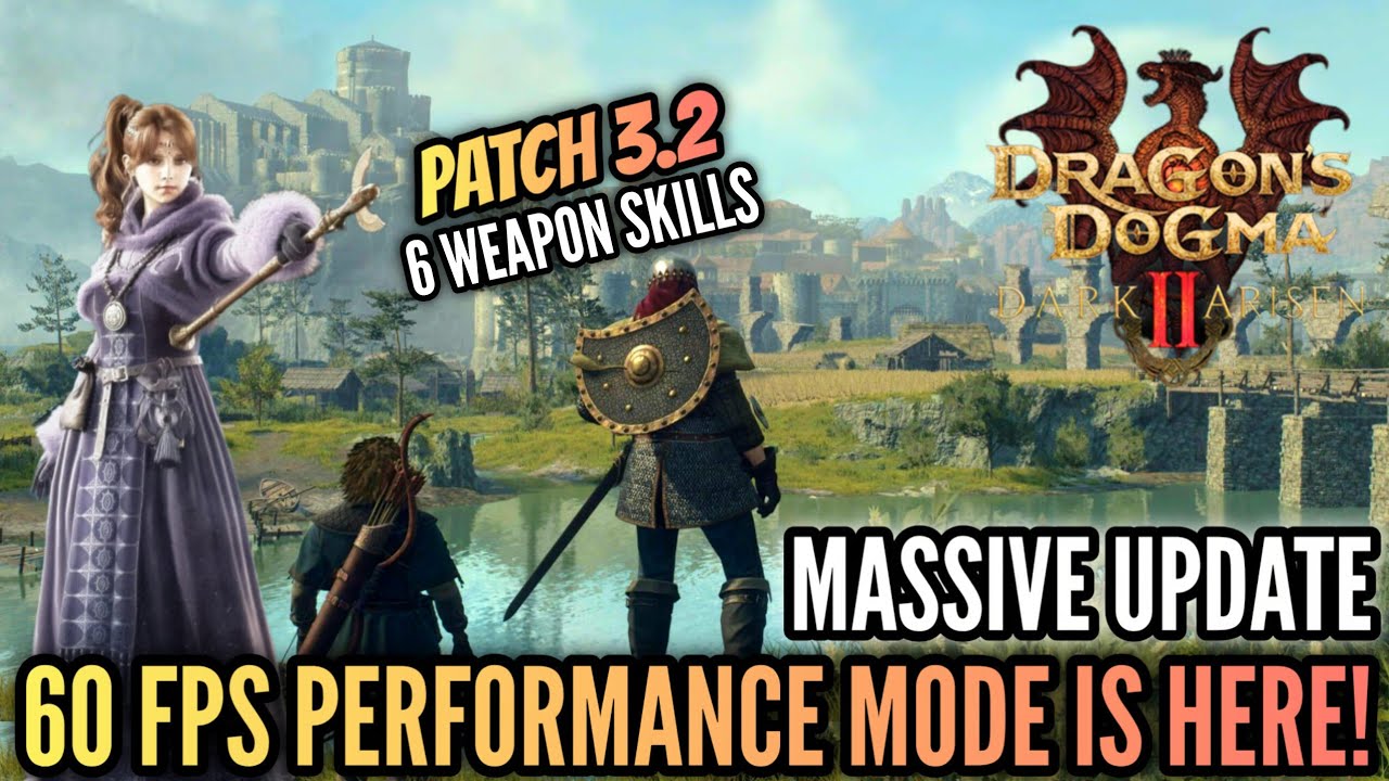 Dragons Dogma 2 - 60 FPS Performance Update Gameplay! (Patch 3.2)