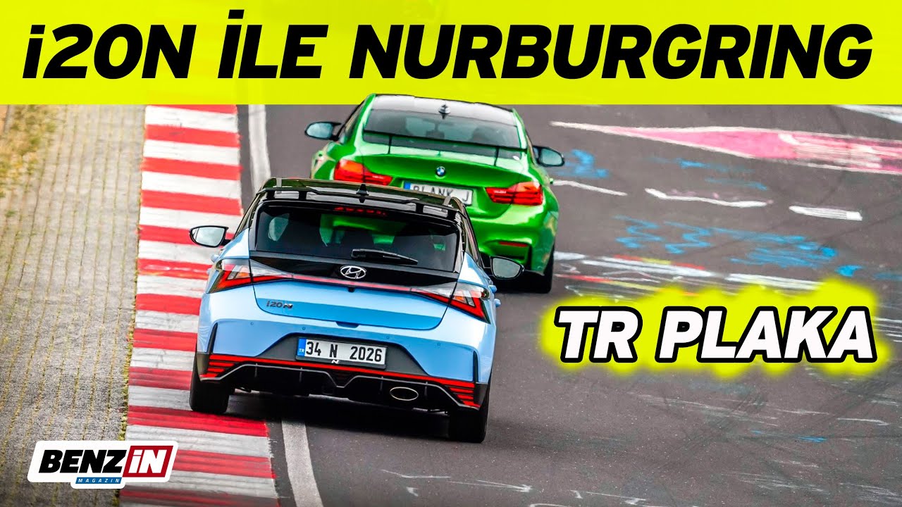 Hyundai i20 N ile 6000 Km Uzun Yol | Arabayla Almanya Nurburgring'e Gittik VLOG