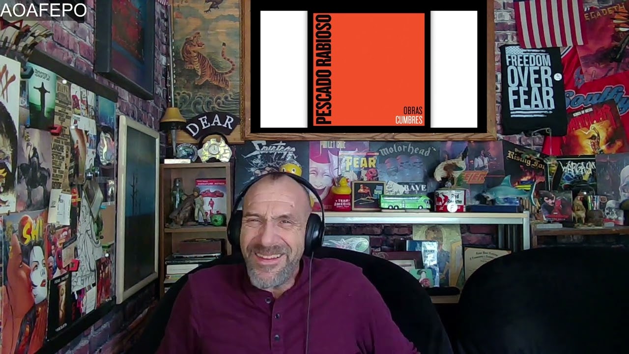 Pescado Rabioso - Post-Crucifixion (Official Audio)- Reaction with Rollen, first listen.