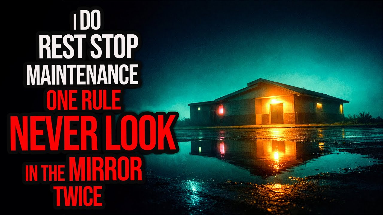 I Do Rest Stop Maintenance. One Rule: Never Look in the Mirror Twice | Creepypasta