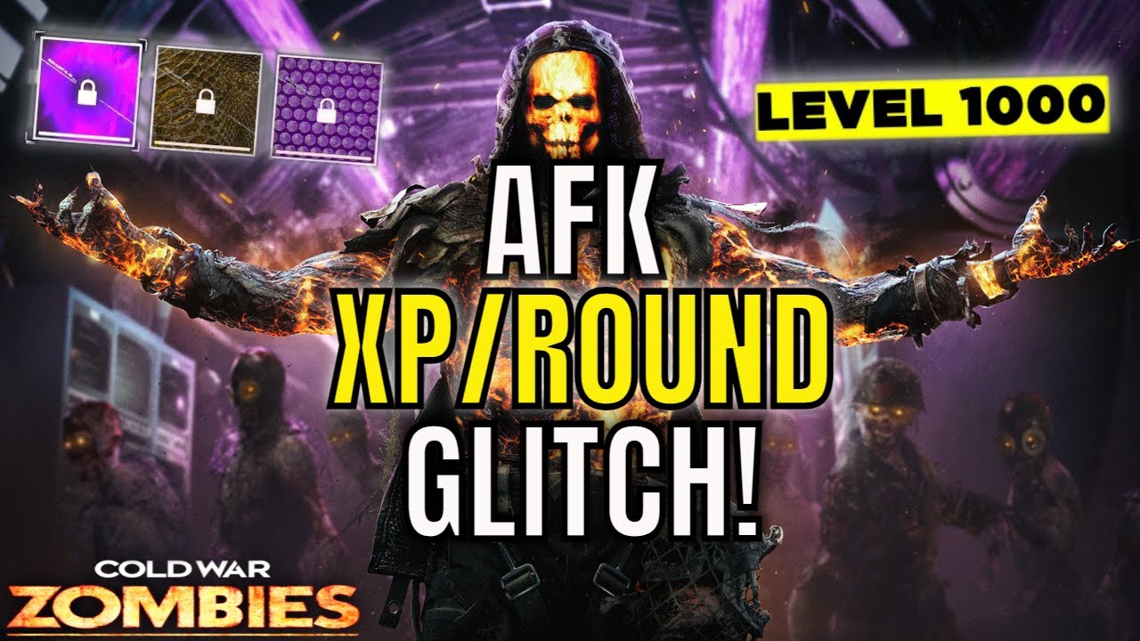EASY AFK XP/ROUND GLITCH! Level Up Fast In Cold War Zombies! Season 6 Cold War Glitches!