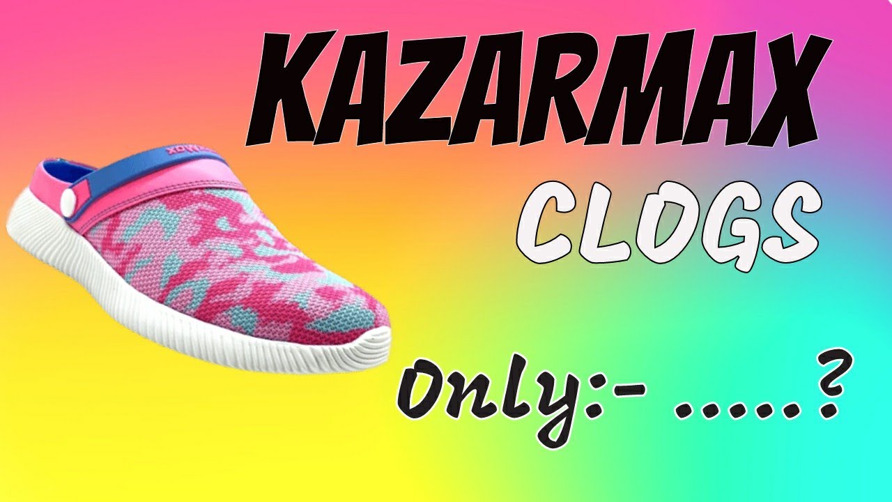 Best Clogs Under 1000 💥 KazarMax Woman Clogs Sandal || Unboxing and Review (Hindi) 