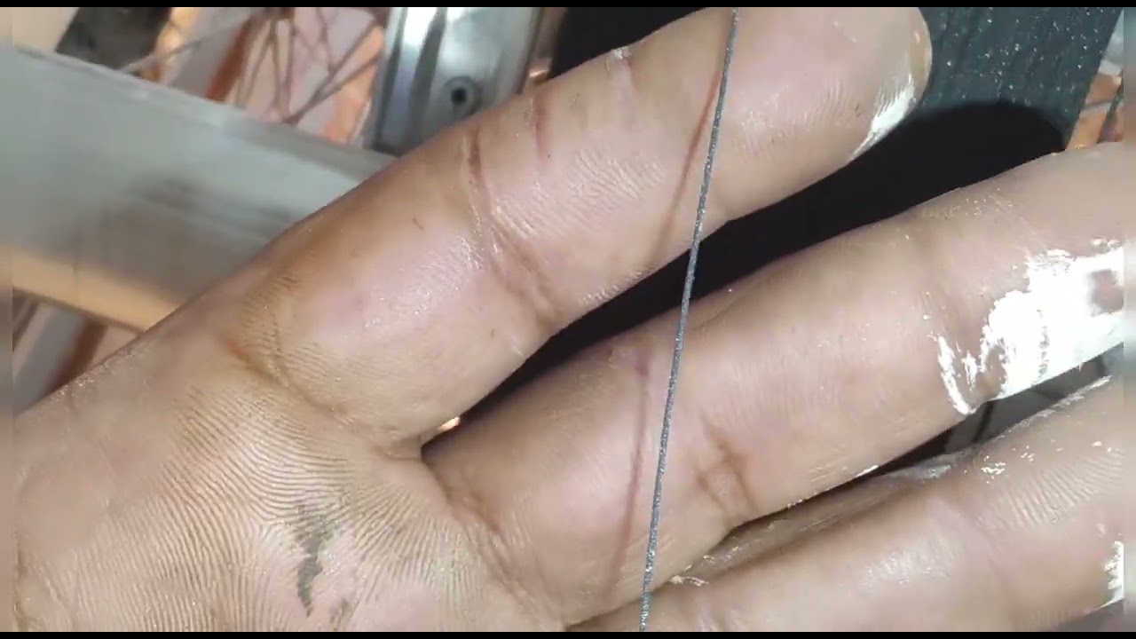 100% Carbeto Preto Saint Gobain,Fio 4 três camadas 💪☠️