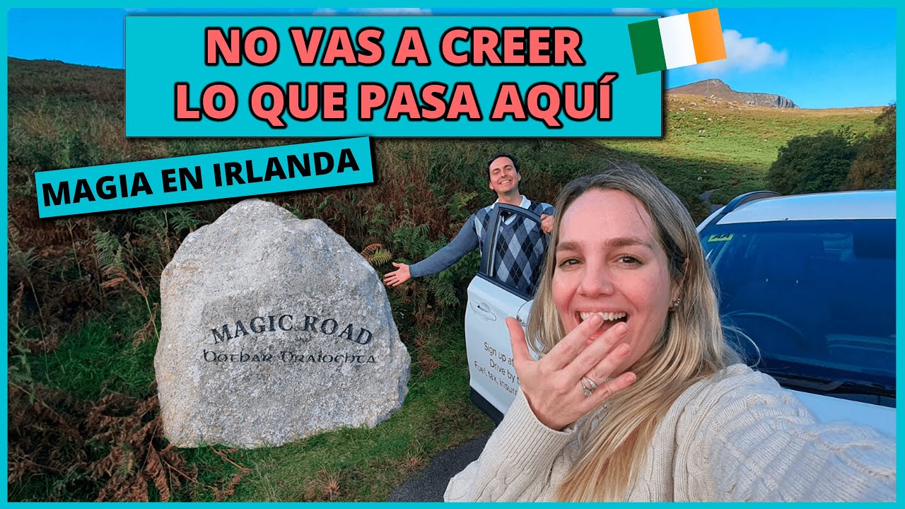 La CARRETERA MÁGICA de IRLANDA donde los DUENDES MUEVEN tu AUTO⭐WATERFORD COPPER COAST MAGIC ROAD