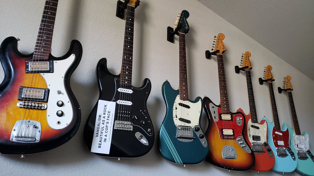 The Guitars Of Kurt Cobain - Nirvana Tone (Fender Mustang, Jaguar, Univox Hi-Flier, Vandalism Strat)
