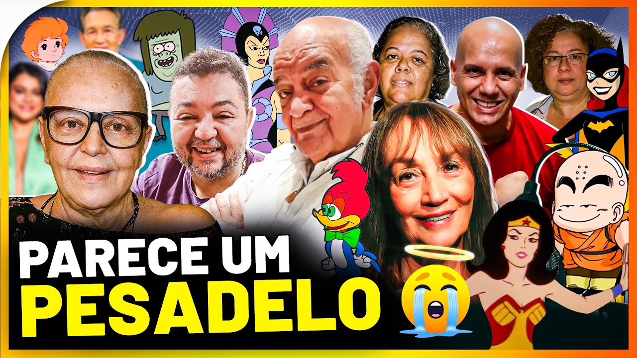 Todos os 10 dubladores que Faleceram em 2025