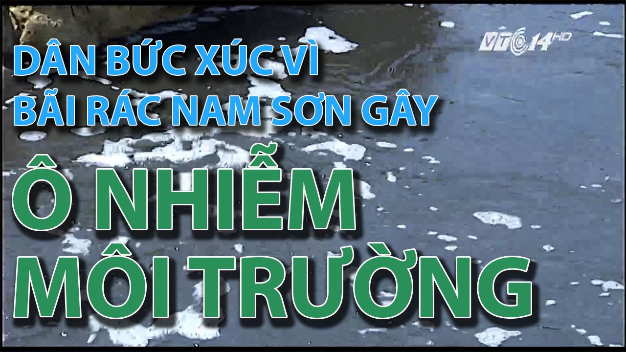 (VTC14)_Dân bức xúc vì bãi rác Nam Sơn gây ô nhiễm môi trường