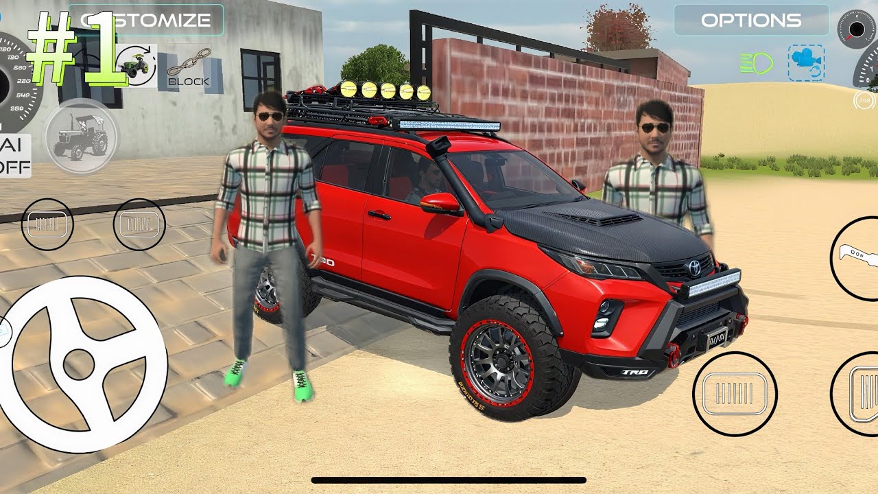 Fortuner Extreme Modification 🔥 | Indian Vehicle Simulator 3D