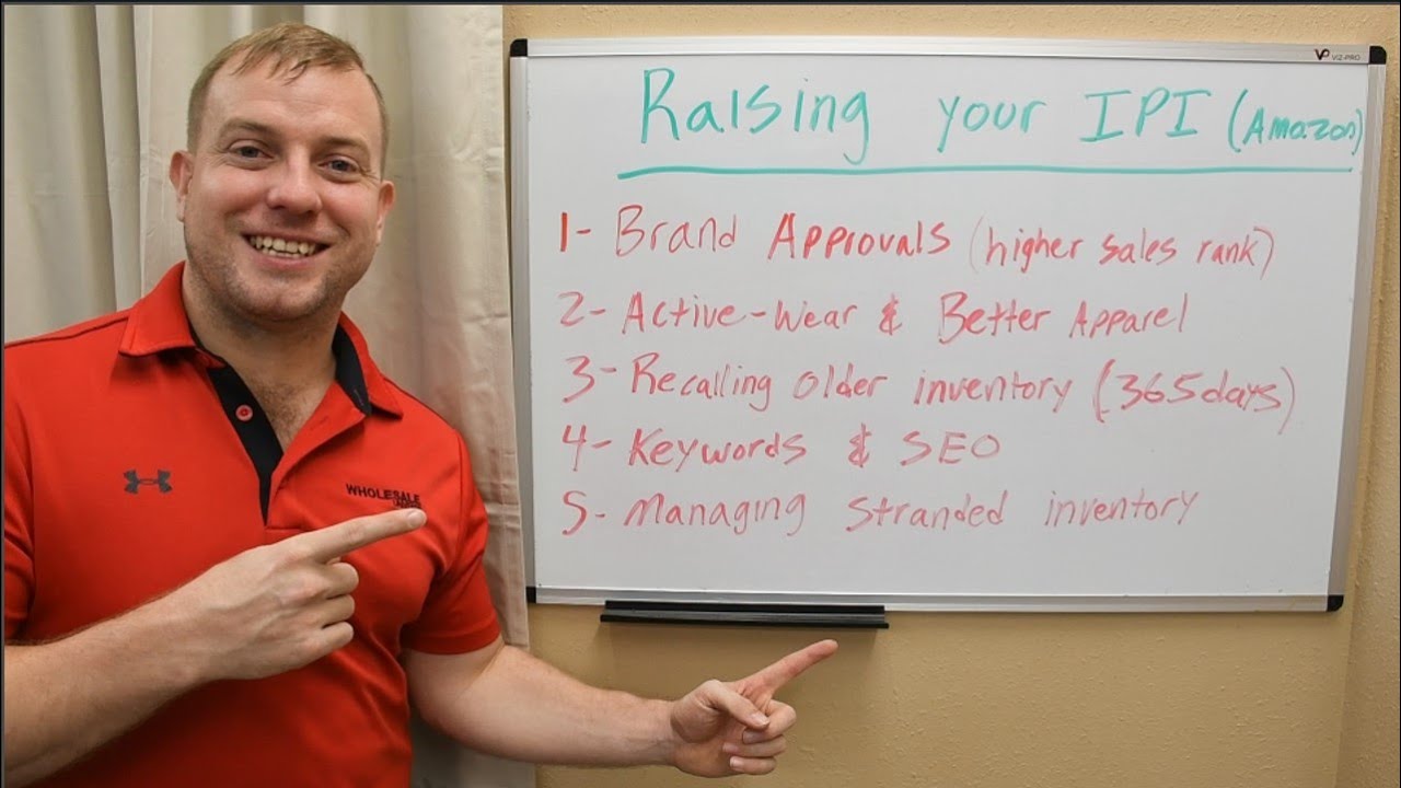 A Few Simple Ways To Raise Your IPI (Inventory Performance Index) Score On Amazon!