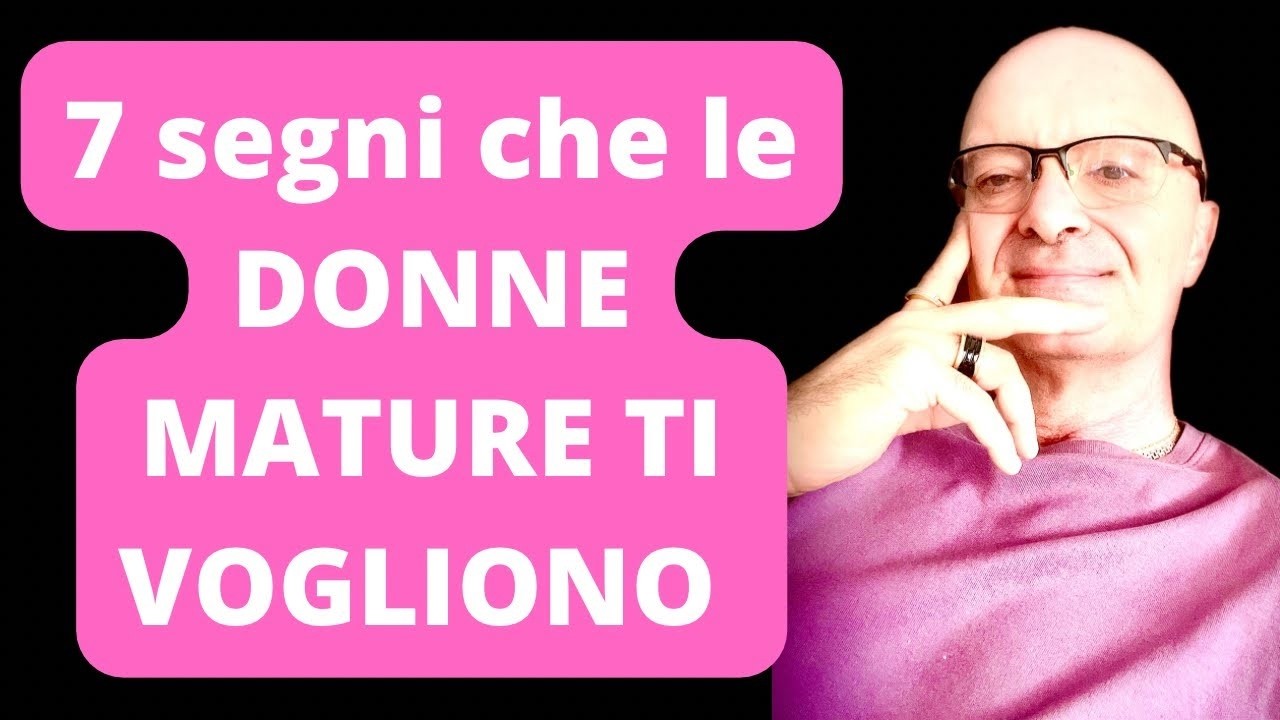 7 segni che le DONNE MATURE vogliono essere avvicinate: come individuare i segni e cosa fare dopo