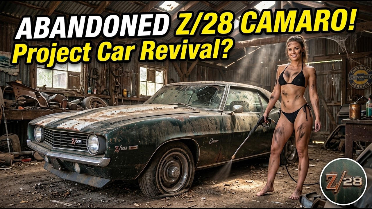 ASMR Car Restoration Full Rebuild of Chevrolet Camaro Z28 1969 from Abandoned Condition to New