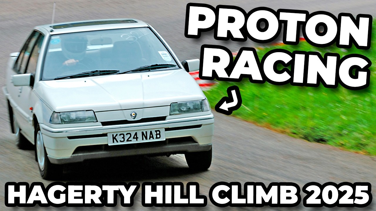 Racing A Proton At The Hagerty Hill Climb 2025 - Shelsley Walsh