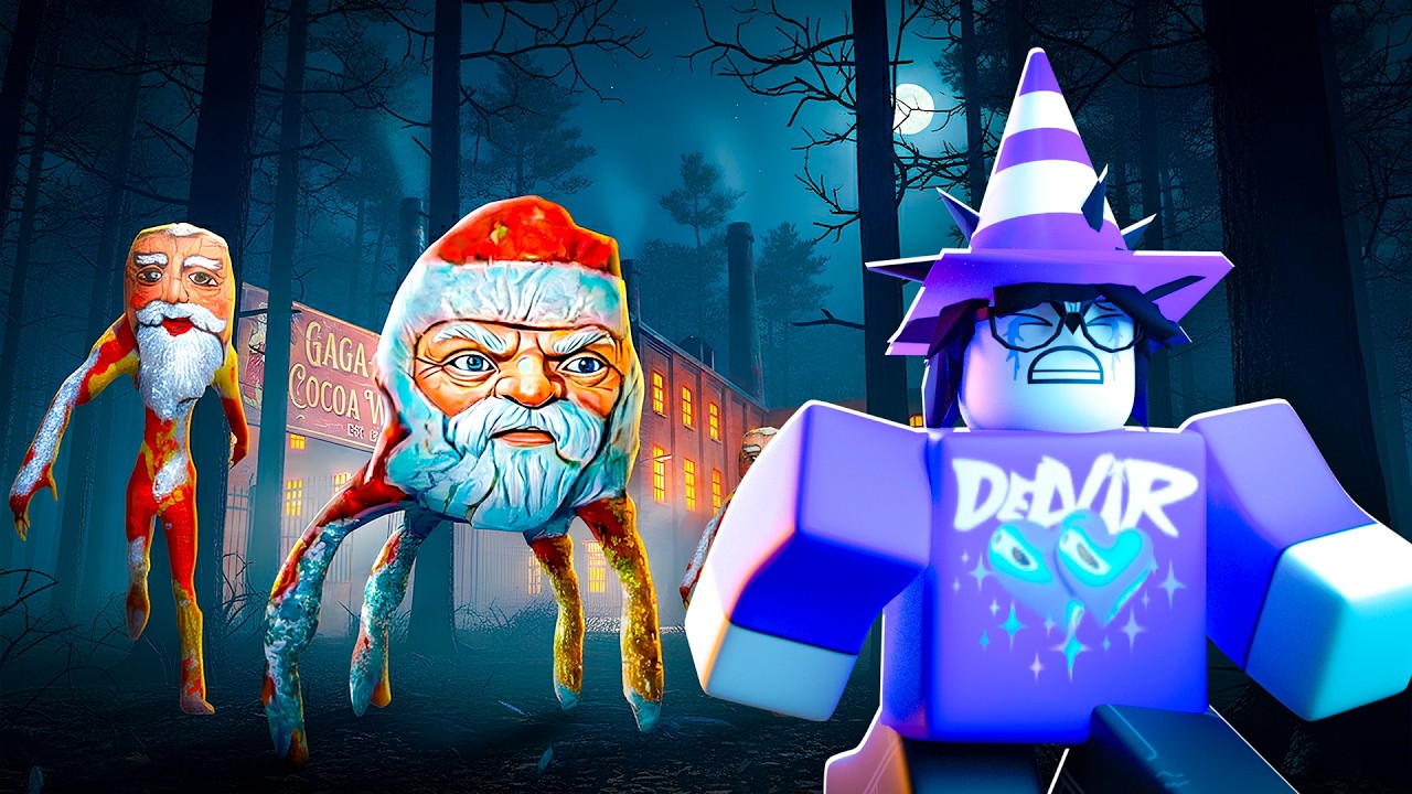 😱 ПОБЕГ от ГУГА ГАГА! СПАСЕНИЕ ШОКОЛАДНОЙ ФАБРИКИ