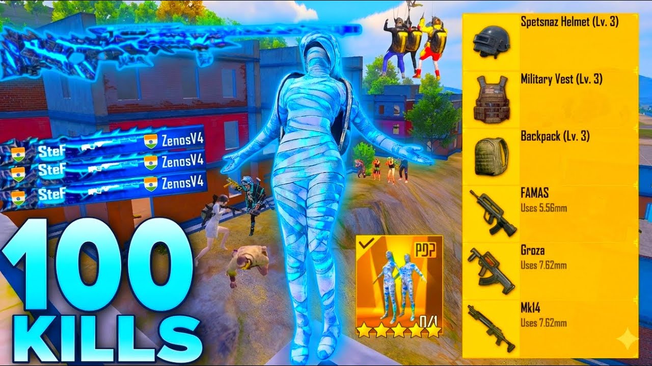 99 KILLS!🔥 IN 2 MATCHES WORLD KILL RECORD! With BEST OUTFIT😍 PUBG MOBILE  BGMI