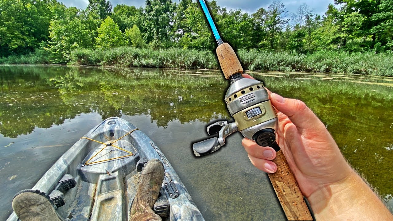 Fishing for Whatever Bites w/ Zebco 33 Micro