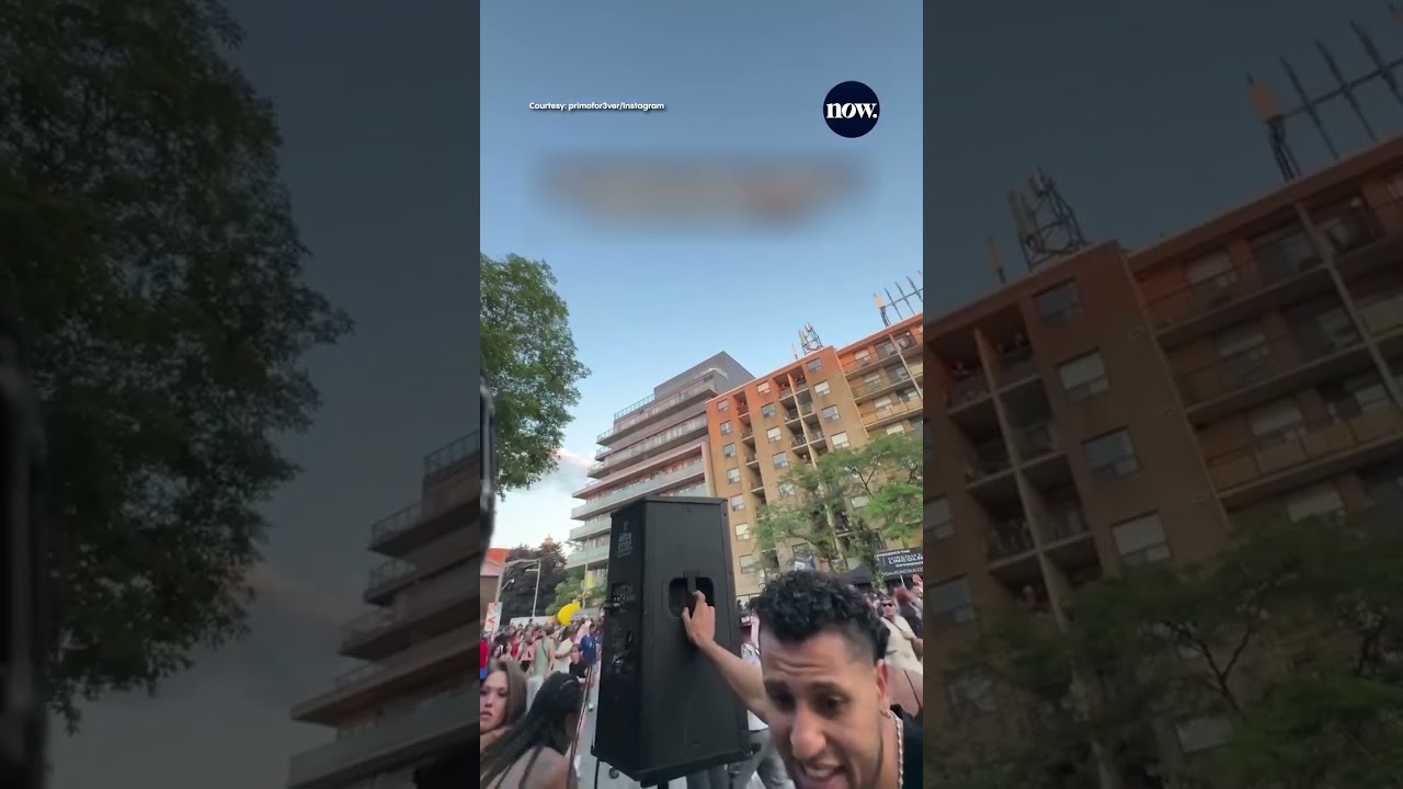 New footage captures crowds running after Salsa on St. Clair shooting
