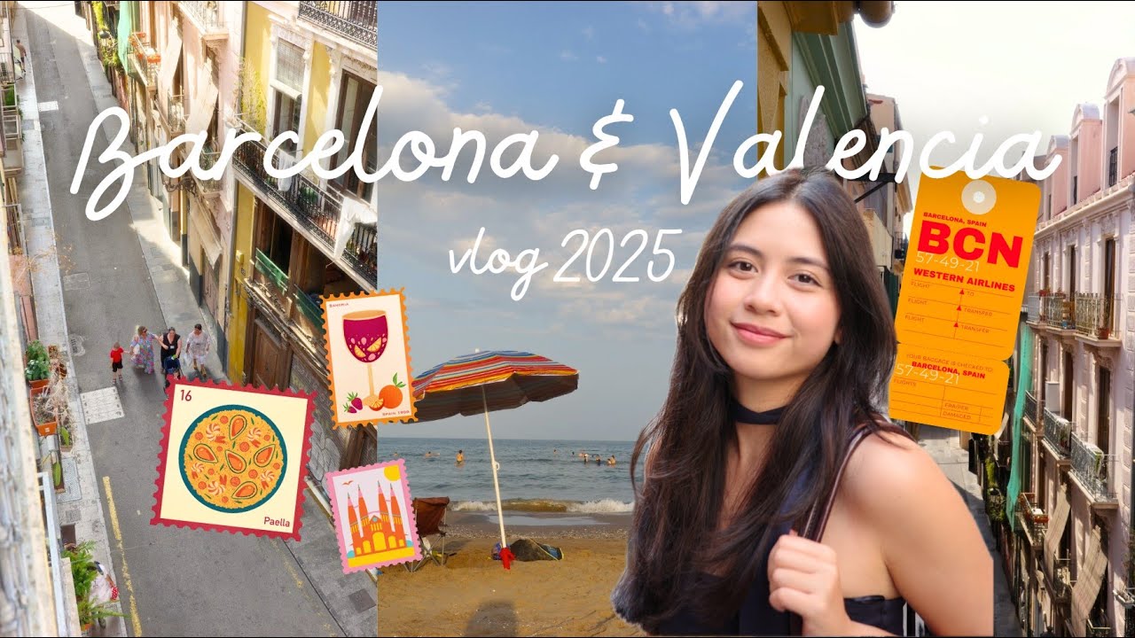 barcelona & valencia vlog 🇪🇸 | getting scammed by the spanish ₊˚✩彡