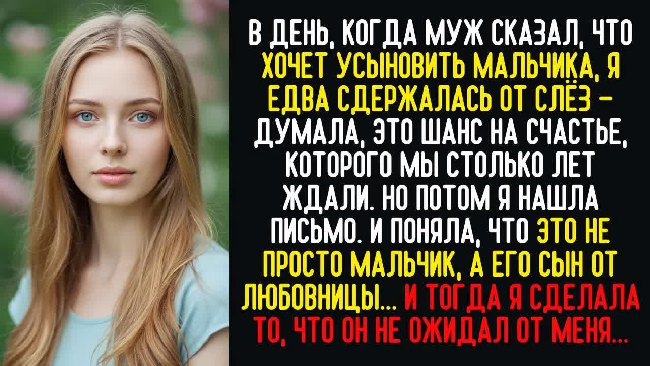 Почему он на самом деле хочет усыновить этого мальчика？