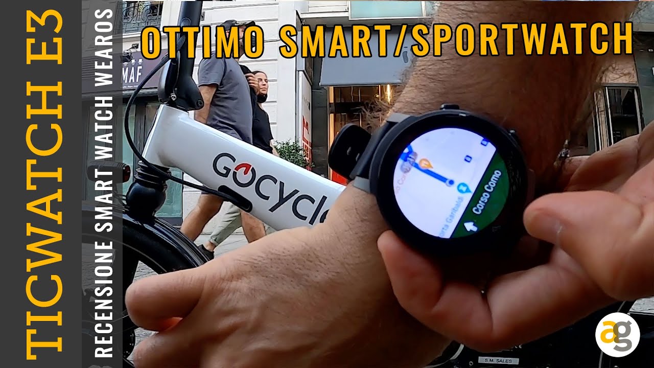 Recensione TICWATCH e3 a 199€ con WearOS