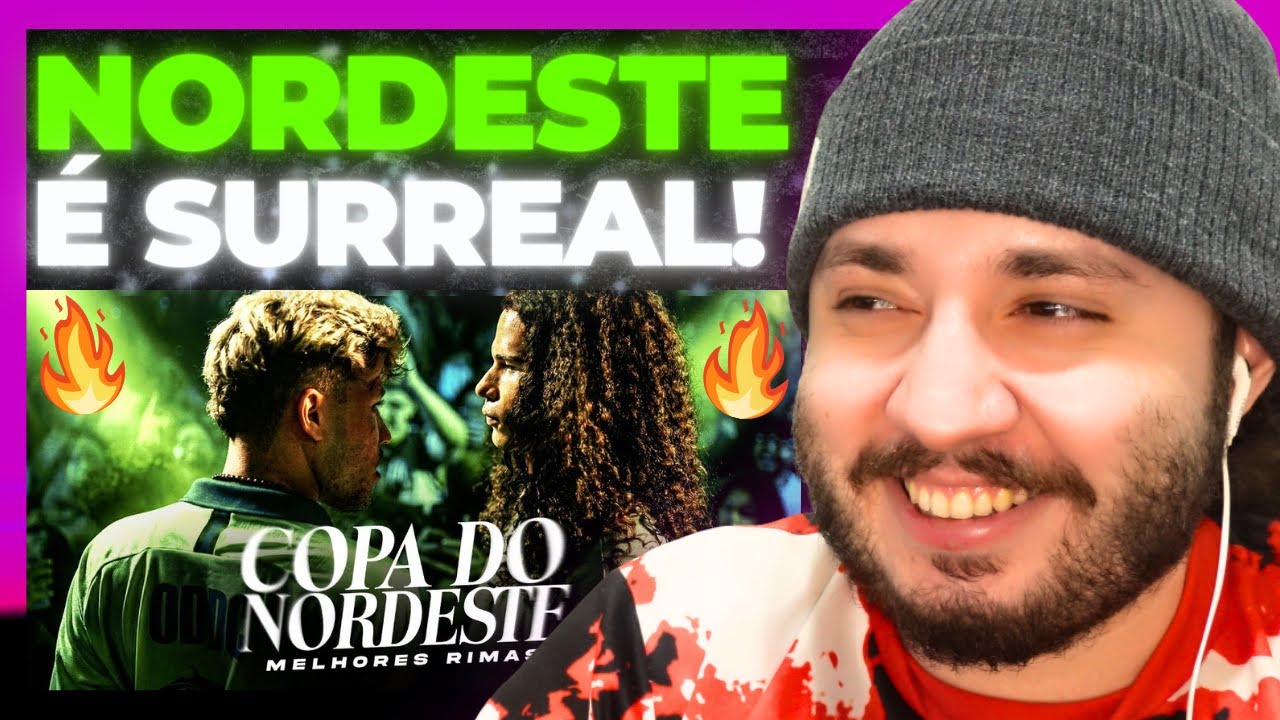 COPA NORDESTE de MCs, melhores rimas! | REACT BAUEB