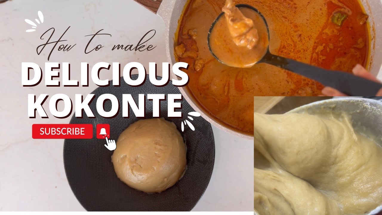 How to make KOKONTE - a Ghanaian meal with soo many Nicknames #kokonte #ghanaianmeal #africanfood