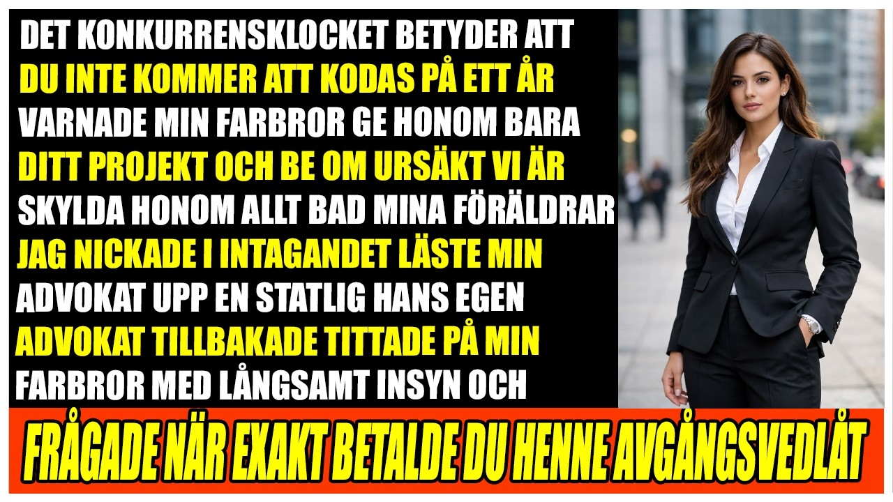 Min CTO-farbror hotade min karriär  tills min pappa talade i domstolen