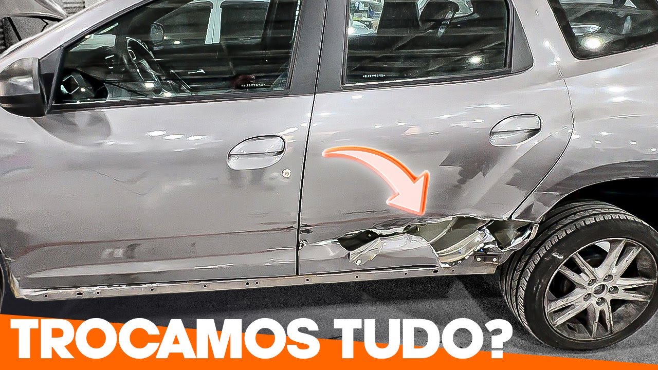 TROCAMOS A LATERAL RASGADA DO RENAULT DUSTER! 😍 Ficou PERFEITO!!!