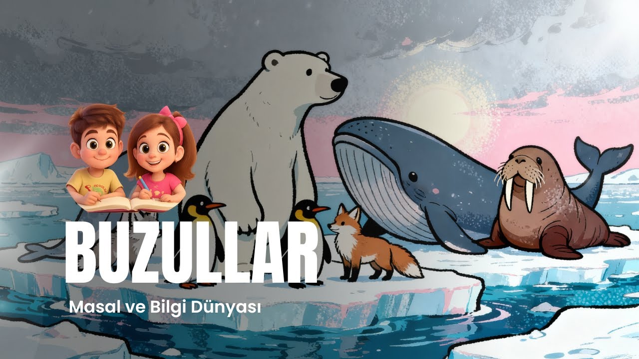 Buzullar❄️🐻‍❄️ | Çocuklar İçin Eğitici Belgesel + Sesli Hikâye
