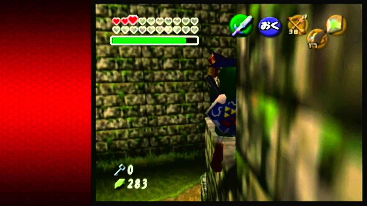Zelda OoT: Megajump with a Bombchu