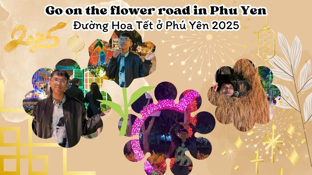 Go on the flower road in Phu Yen. ĐƯỜNG HOA PHÚ YÊN 2025 #vietnamtravel #tet #happynewyear2025