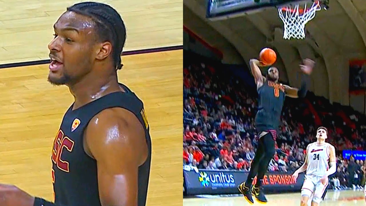 Bronny James Career HIGH USC vs Oregan State 🔥🔥| Highlights l December 31, 2023