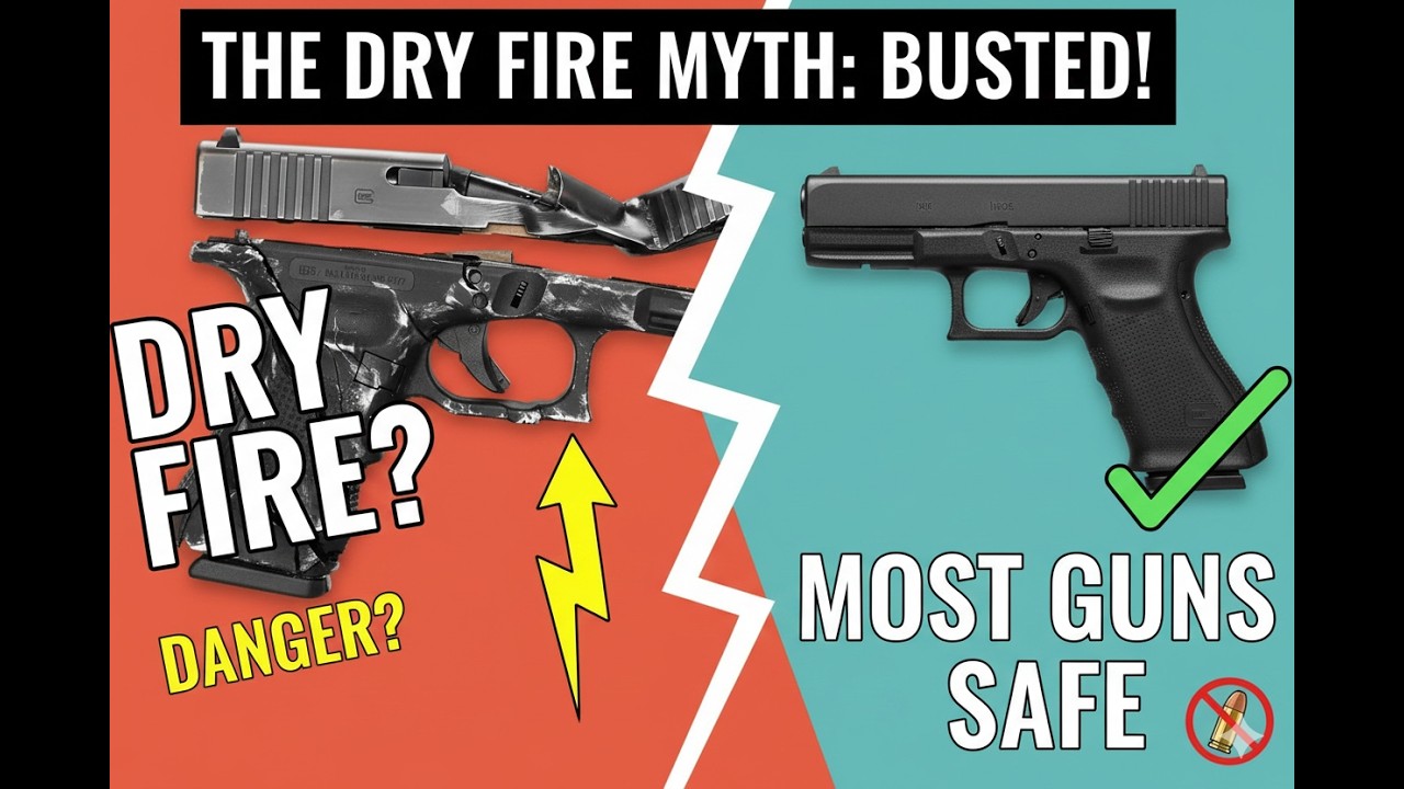 The Dry Fire Myth: Is It Actually Ruining Your Gun?