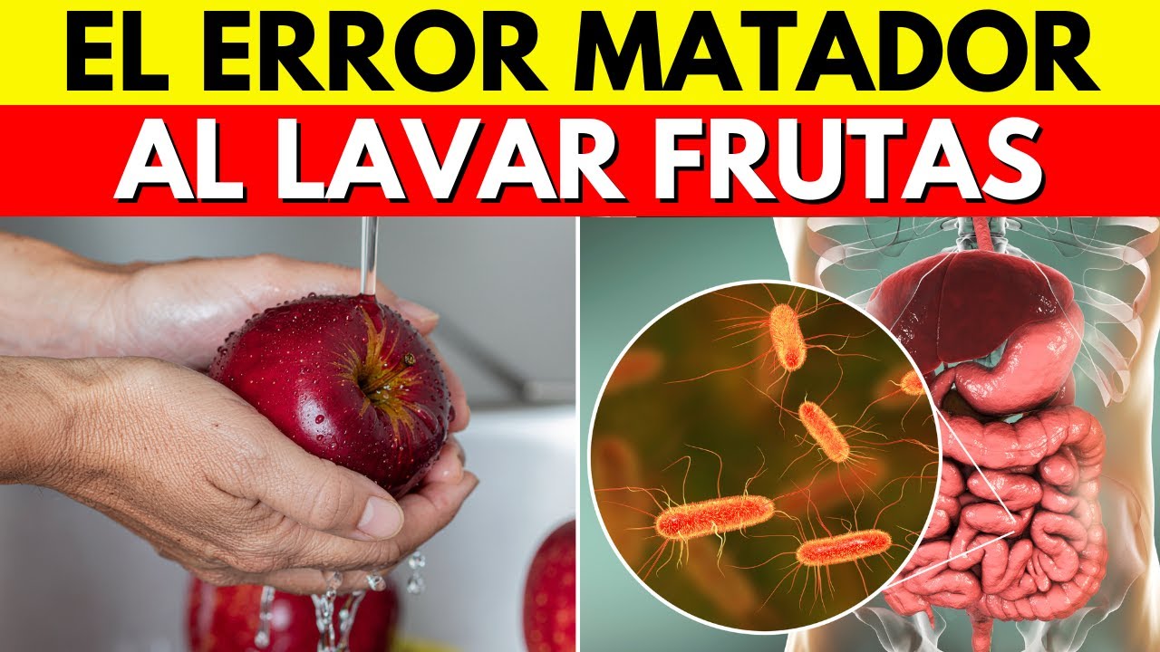 Este truco casero al lavar fruta elimina todos los pesticidas (¡nadie lo hace!)