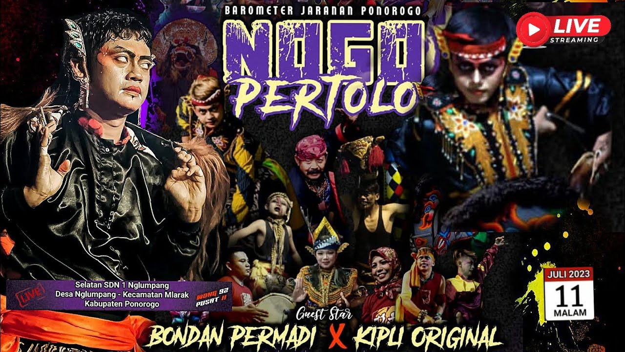 Terbaru ‼️ BONDAN Permadi - KIPLI Original FT Jaranan - NOGO PERTOLO | NGLUMPANG MLARAK