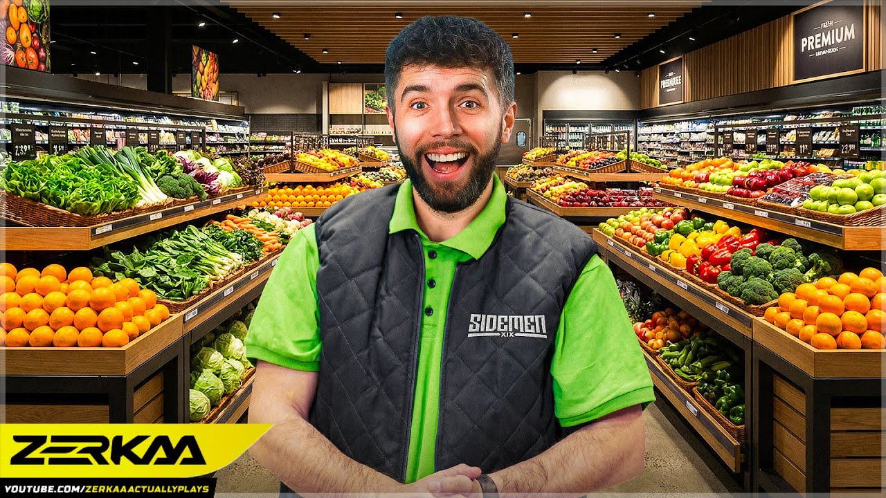 OPENING A SUPERMARKET! (Mall Simulator #2)