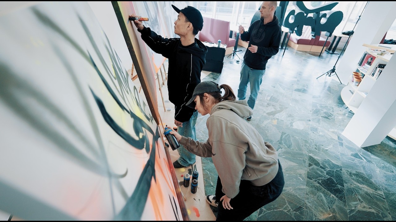 PUSHING BOUNDARIES - Rule, Creepy Mouse, Slider &  Antistatik (MOLOTOW CANVAS SESSION)