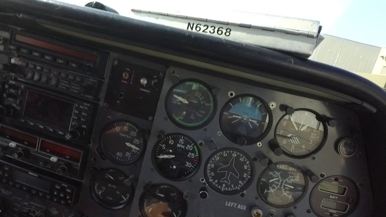 C310R Starting Checklist & Engine Starts