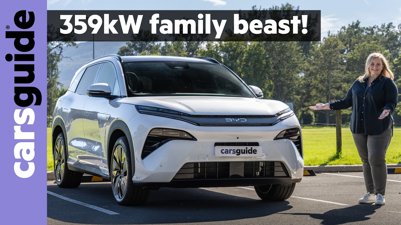 Лучший 7-местный гибрид? Обзор BYD Sealion 8 2026. Австралия: китайский подключаемый гибрид нацел...