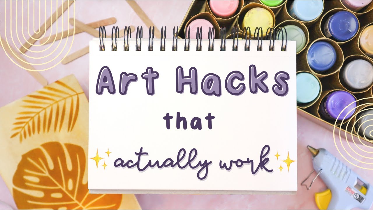 Art /Crafting Hacks that ACTUALLY WORK! Easy DIYs using Recycled / Dollar Tree items