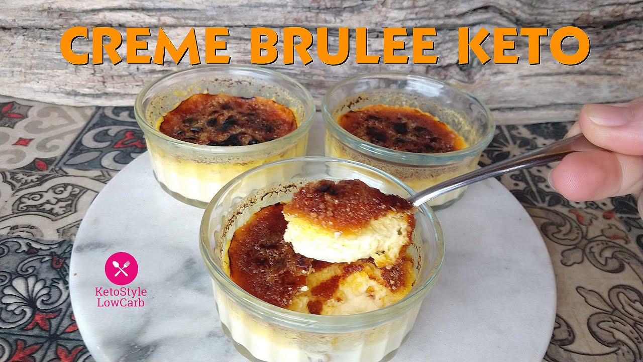 KETO Creme Brulee crosticina croccante facili e veloci