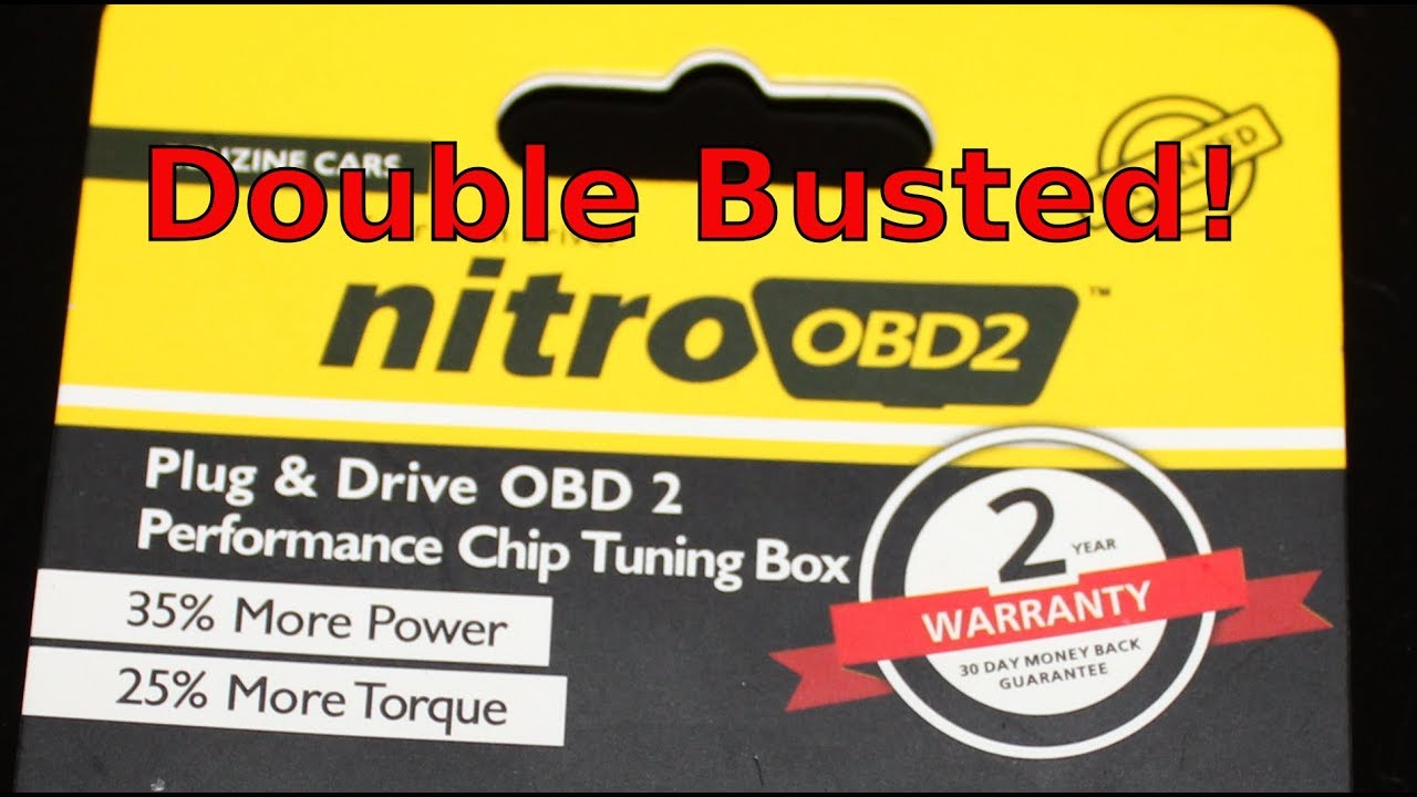 Nitro OBD2 Busted. ECO OBD2 Double Busted
