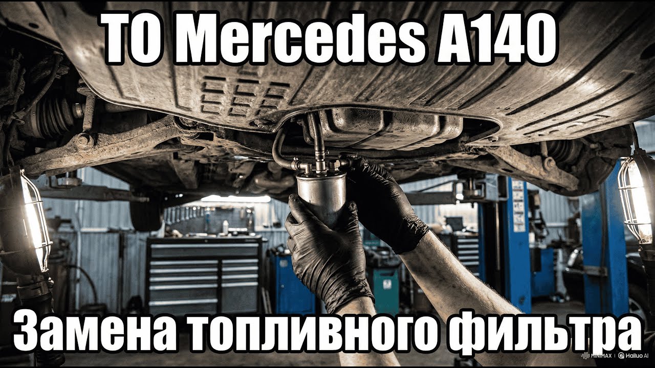 ТО Mercedes A140 &mdash; меняю топливный фильтр! Мифы, адсорбер и сюрпризы немецкой инженерии