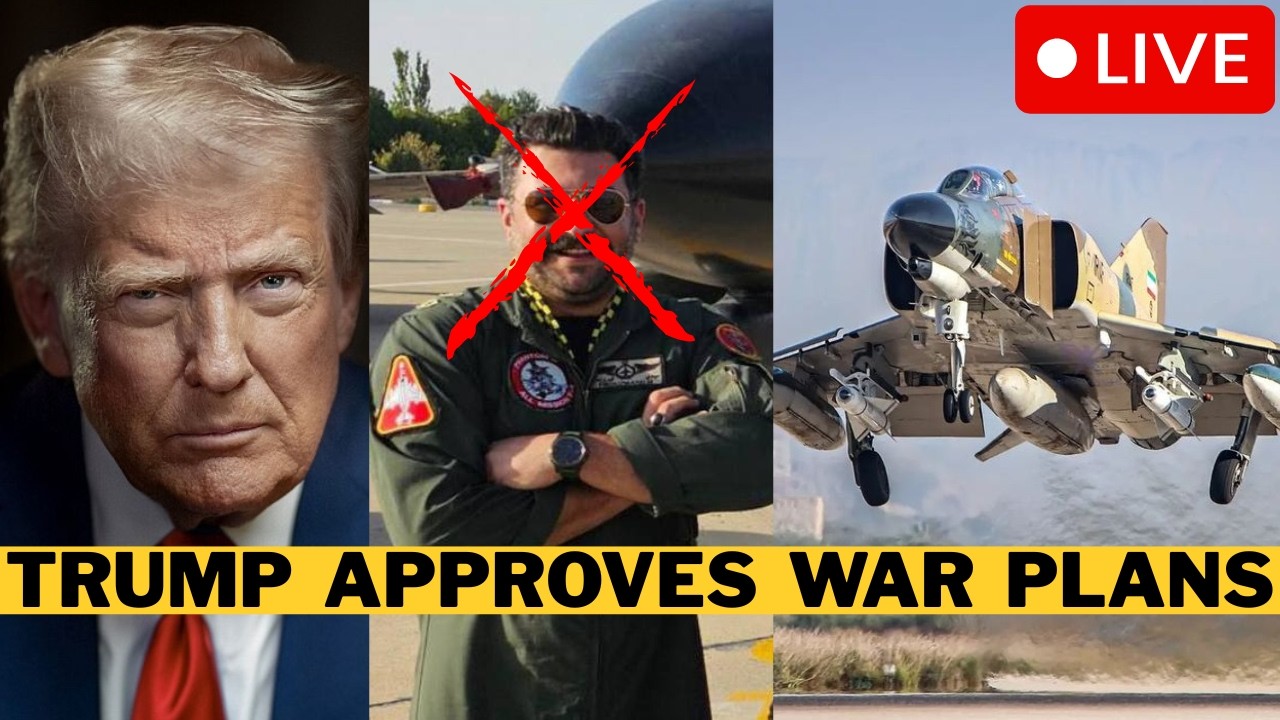 🚨 BREAKING: IRGC In Chaos As Iranian Fighter Jet CRASHES - Trump Approves War Plans
