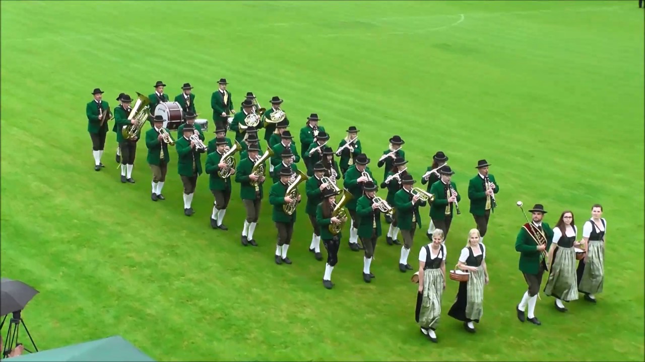 MV Krenglbach - Marschwertung beim Bezirksmusikfest 2016 in Ebertstalzell