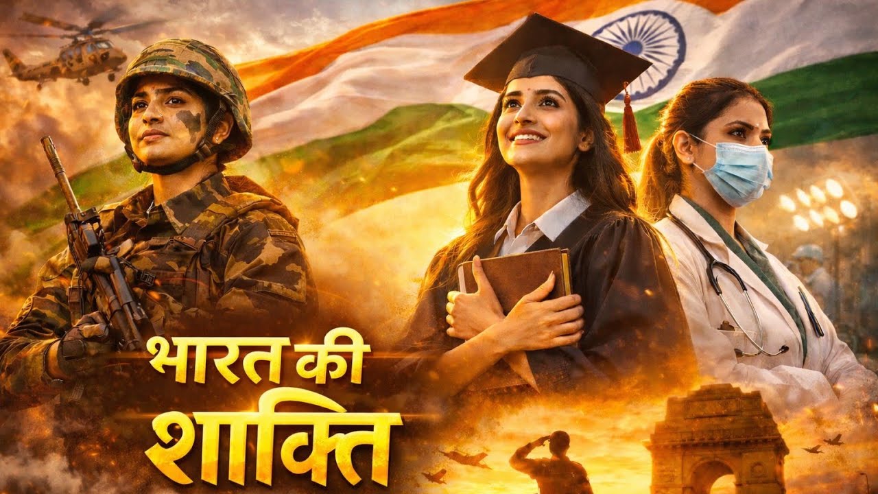 BHARAT KI SHAKTI 🇮🇳 | Powerful Patriotic Song | Tribute to Indian Women | Ishu_Originals